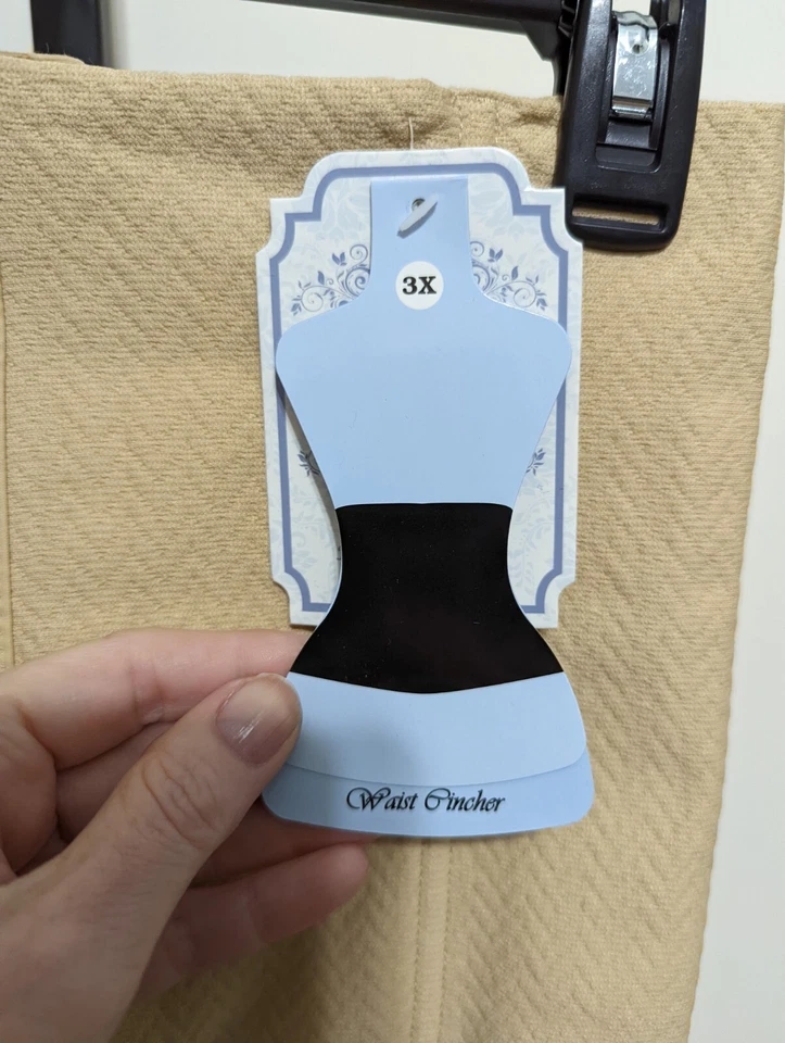 Heavenly Shapewear Para Mujer Plus Beige Control Firme Cintura Ajustador #1191 Talla 3X Foto 2 de 4