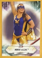 NIKKI A.S.H., 2021 TOPPS WWE CARD, WRESTLING SUPERSTAR !