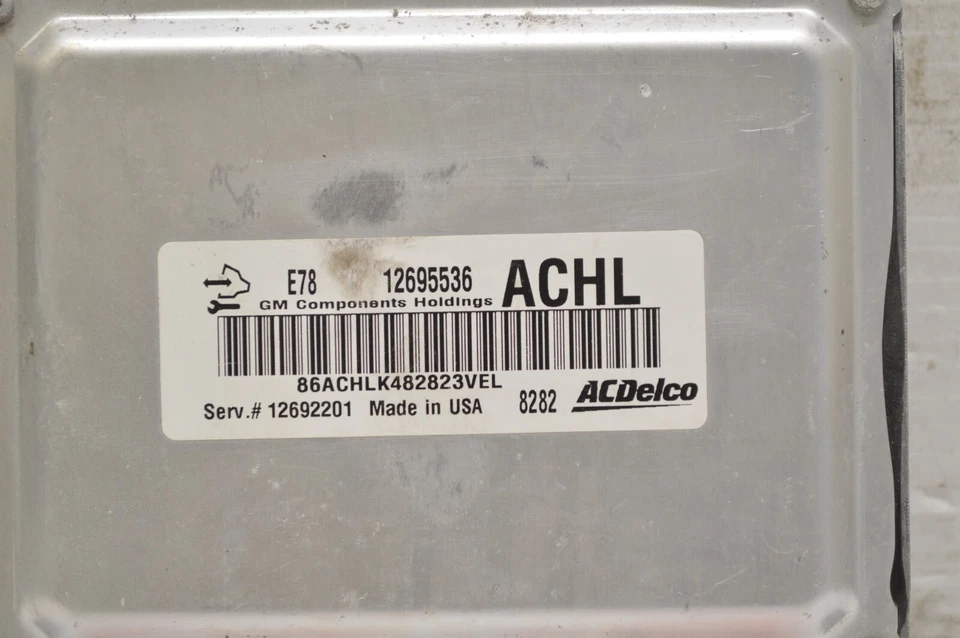 2017 2018 Chevrolet Express 2500 12695536 Engine Control Module Unit Ecm D62 005 - Imagem 3 de 4