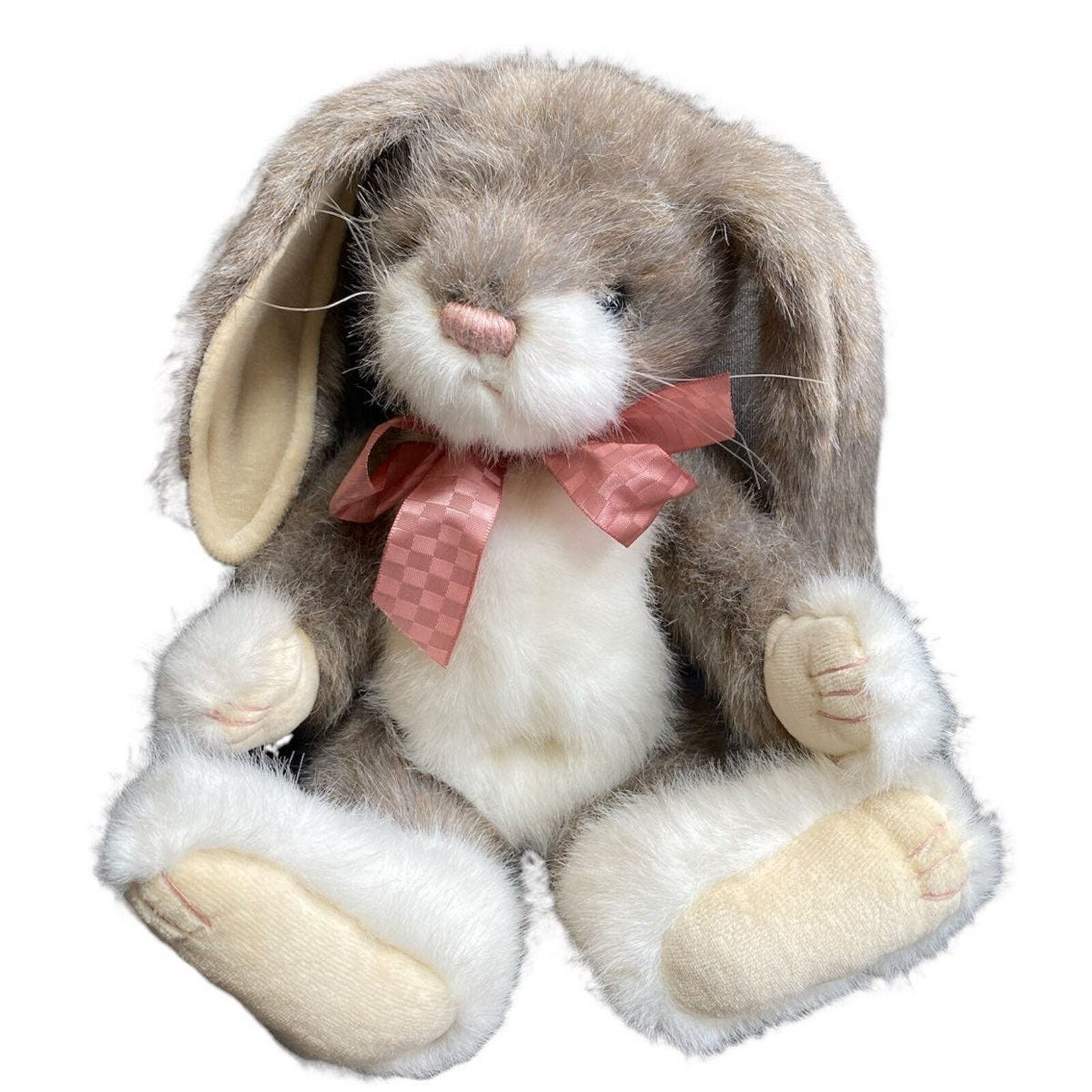 Boyds Bunny Rabbit Plush Jointed Keefer Retired 13 Inc Superior Import Lightfoot