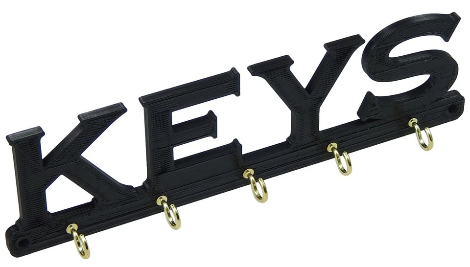 Soporte para llaves soporte para llaves entrada organización montaje en pared 5 ganchos decoración del hogar Foto 2 de 4