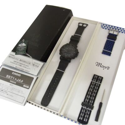 AUTH CASIO WATCH PROTREK MONRO PRW-6000MO-1AR WATERPROOF SOLAR CASE:4.5CM F/S
