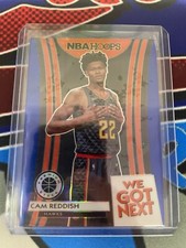2019-20 Panini Hoops Premium Stock CAM REDDISH RC Rookie We Got Next Blue