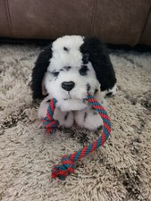 FurReal Friends Pets Dalmation w Toy Rope 2006 Interactive Dog Plush Tuggin Pup