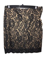 CACHE Black Lace skirt NWT size 6 Gorgeous 