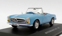 Mercedes Benz 230 SL W113 1963 Pagode Blau Solido 1:43 Modellauto