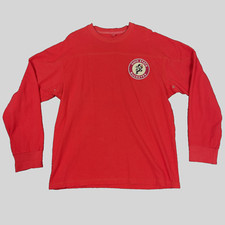 Ohio State Buckeyes Sweatshirt Mens L Red Crewneck NCAA Sporty Cotton Outdoor