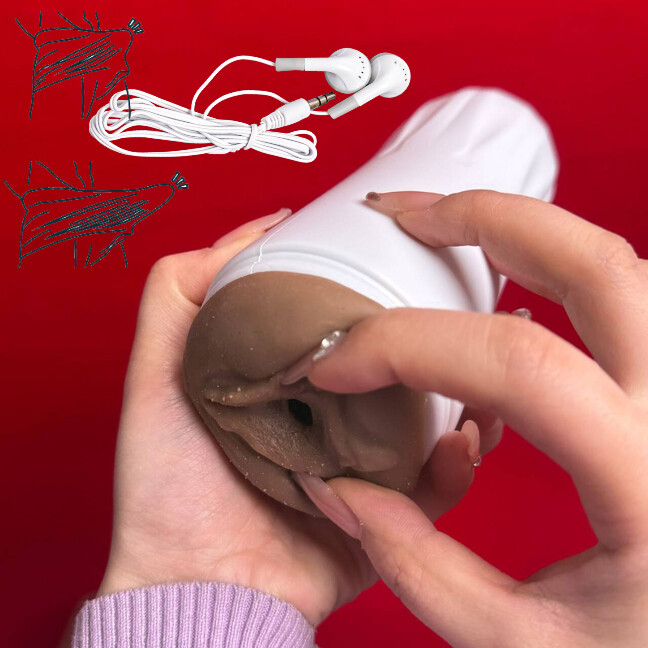 Elektrischer Masturbator Cup mit Realistischer Vagina, Sex Spielzeug für Männer Elektrischer Masturbator Cup mit Realistischer Vagina, Sex Spielzeug für Männer