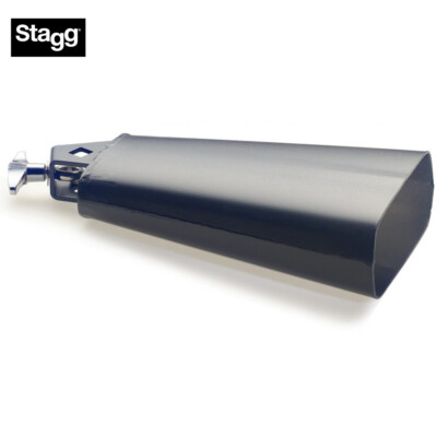 Stagg CB305BK 5-1/2'' Rock Cowbell For Drum Set with Screw - Black