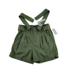 Sanctuary High-Waisted Olive Green Shorts w/ Belt Casual Summer Bottoms Size S