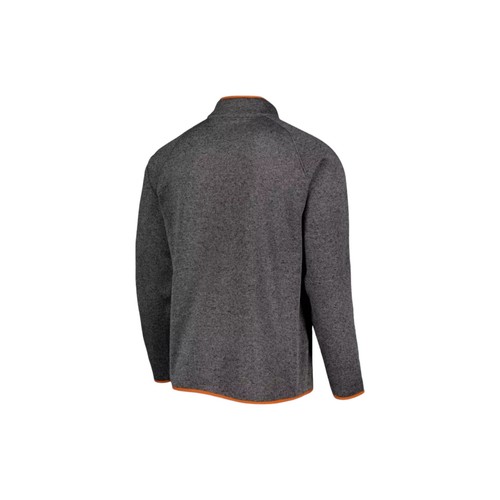Texas Longhorns NCAA Columbia Canyon Point 1/2 Zip Fleece Pullover Gray Size L - Picture 8 of 8