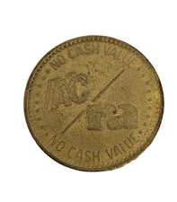 Just Fun Is More Fun AC/RA Amusement Token Coin Game Defunct VTG 2