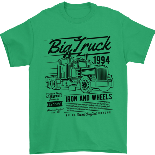 Hgv Conductor Big Camion Trailer Camiseta Hombre 100% Algodón - Imagen 70 de 96