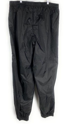 Traje de sauna de boxeo Rip-Stop de nailon forrado de goma con capucha negro XL - Imagen 6 de 7