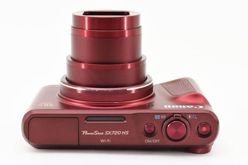 Canon PowerShot SX720 HS Red Compact Digital Camera Telephoto Zoom Lens used - Picture 8 of 10