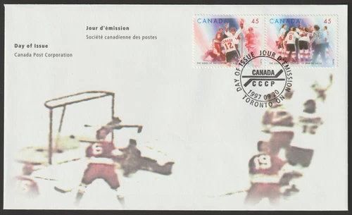 Canada #1660ii, The Series of the Century, Type B, First Day Cover, FDC 1997