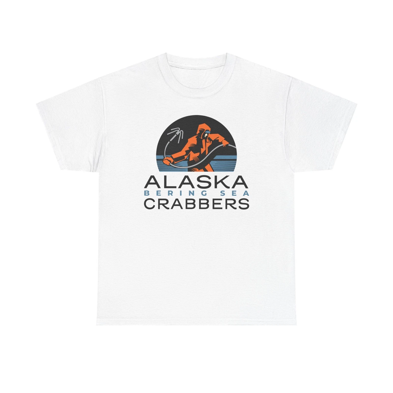 Alaska Bering Sea Crabbers Unisex Tee, Crab Fishing Shirt, Nautical Cotton Top,