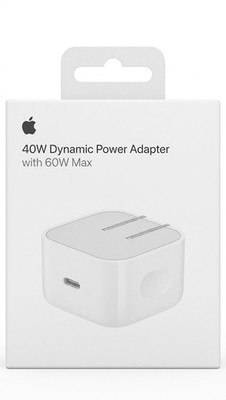 Apple 40W Dynamic Power Adapter with 60W Max Brand New