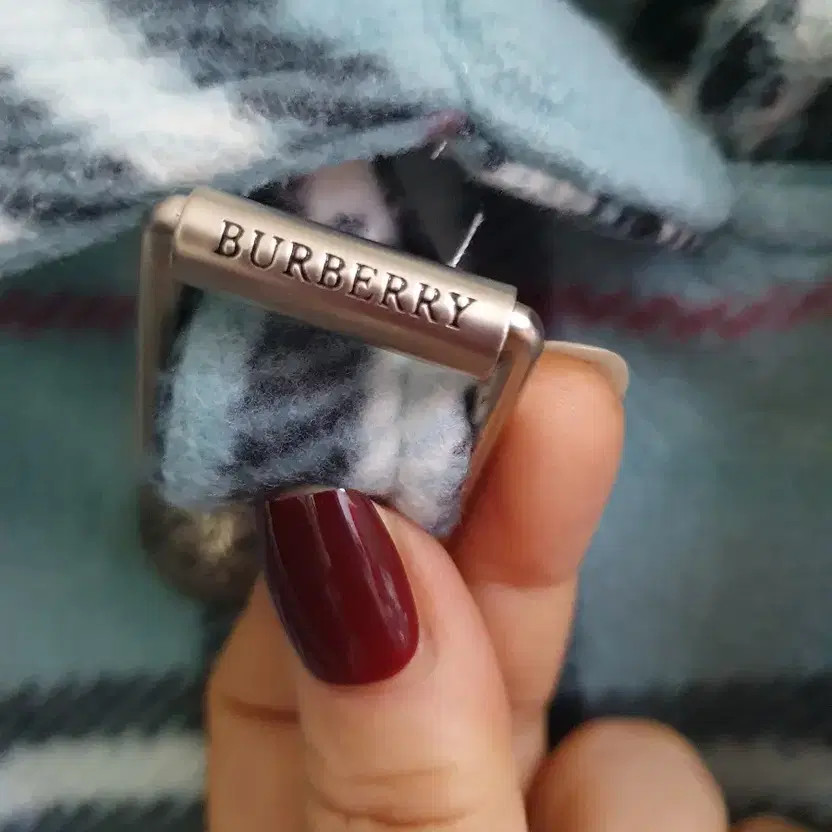 Burberry London Check Wool Trench Coat M thumbnail 3