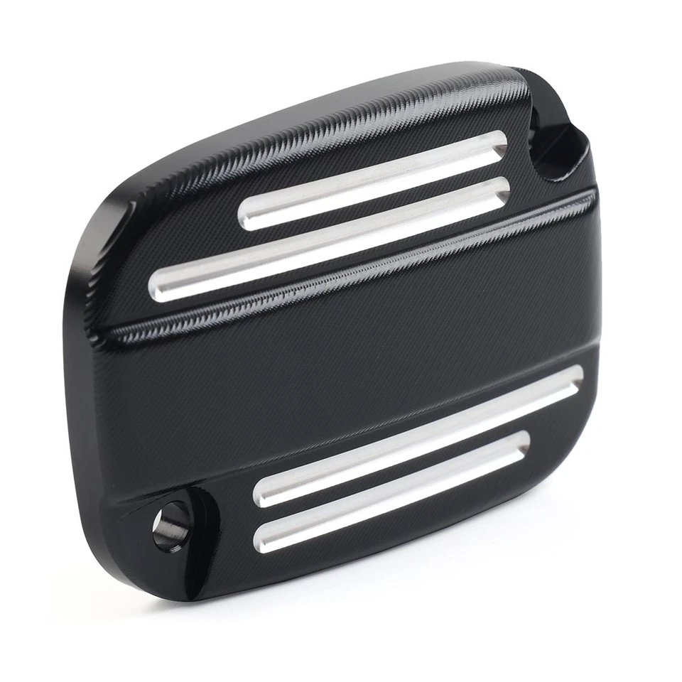 Motorcycle Brake Cylinder Reservoir Cover Cap For Harley Touring Electra Glide - Image 4 of 4