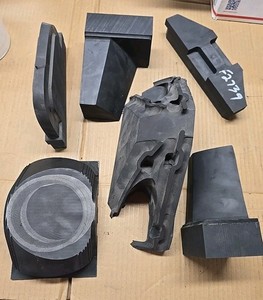 POCO EDM GRAPHITE Large pieces 23 lbs Lot #6