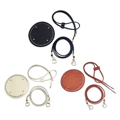 Purse Knitting Set with Bag Bottoms Shoulder Strap Drawstring for Purse Making