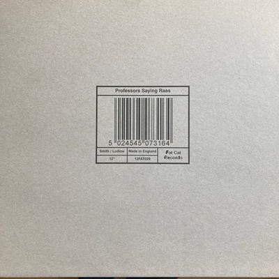 Professor Ludlow And Dr. Smith - Professors S (Vinyl 12'' - 1999 - UK - Original)