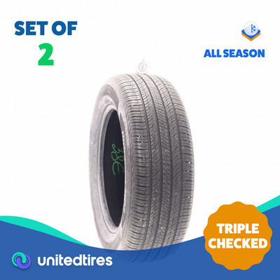 Set of (2) Used 225/60R17 Hankook Dynapro HP2 99H - 7.5/32