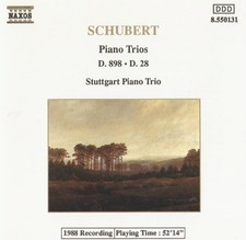Piano Trios D. 898 • D. 28 Franz Schubert CD 1989 Free UK P&P Value Guaranteed