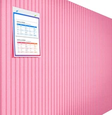 48" x 36" Large Felt Bulletin Board with Pins Non-Marking Adhesives 12 (12 x 12)