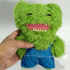 Fuggler Old MacFuggler Green Dungarees 9" Spin Master Retired Plush Rare