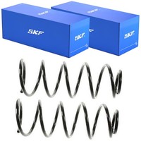 2X SKF Fahrwerksfedern Federn Vorne Passend FüR VW Golf
