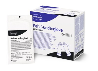 Hartmann Peha-Underglove Latexfrei - OP-Handschuhe Polyisoprene Grün Reißfest