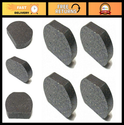 Heavy Duty Brake Pads for Go Kart, Mini Bike, Car - Replace Manco 9597, 4 Pack