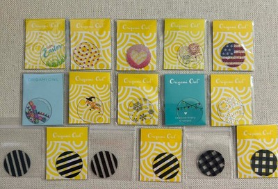 Origami Owl ''Your Choice'' Large Clear Plates for Lockets ''New in Package'' #2