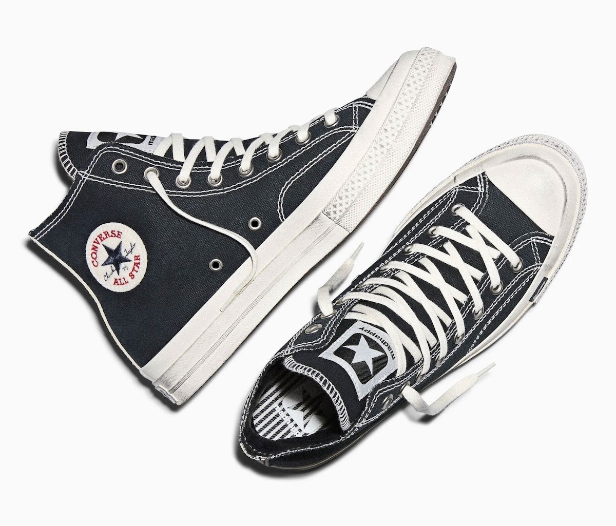 Converse x Madhappy Chuck 70 Hi Black A19147C sz 6.5 Men = 8.5