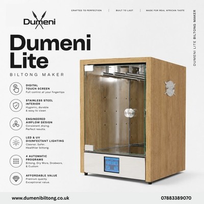 Engineered Dumeni LITE Biltong, Dry Wors 1,5 kg Cap. 