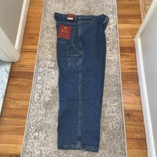 Berkley Jensen Mens Pants 40x30 Carpenter Denim Jeans NWT
