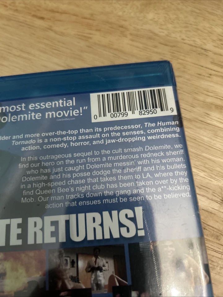 The Human Tornado (Blu-ray + DVD 1976) Rudy Ray Moore, Lady Reed -NEW Authentic - Image 3 of 4