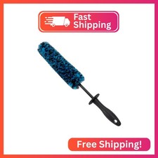 VIKING Wheel Barrel Brush, Cleaning Brush for Wheels and Car Detailing Kit, Regu