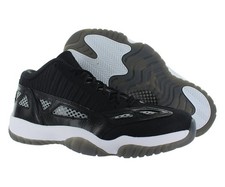 Nike Air Jordan 11 Retro Low IE Mens Shoes Size 8.5, Color: Black/Black/White