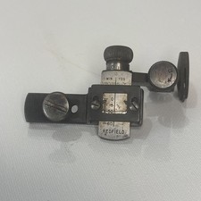 Redfield Olympic Model Rear Sight Vintage No Base Large Disc
