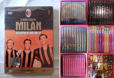 LA GRANDE STORIA DEL MILAN in DVD, n. 1, e altri di sport vari