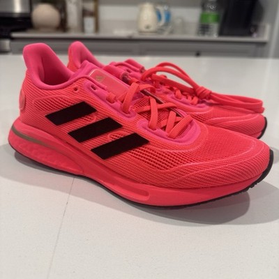 Mens Adidas Boost Supernova Running Shoes size 5.5 Neon Pink Brand New