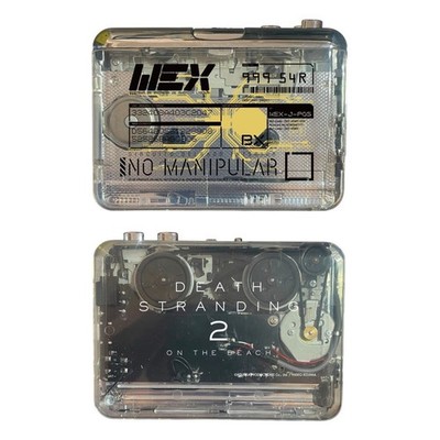 Preorder DEATH STRANDING 2 Transparent Cassette Tape Player KOJIMA