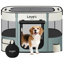 Pet Puppy Dog Playpen, Large Dog Tent Crates Cage Indoor/Outdoor, Portable Ex...