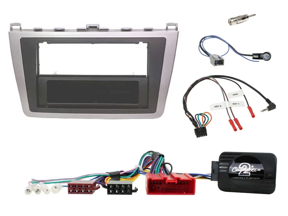 JVC Bluetooth Lenkrad USB DAB CD Autoradio für Mazda 6 (2010-2012) - Bild 3 von 4