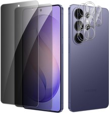  2 2 Pack Anti-Spy Tempered Glass Privacy Screen  Camera Protector for Galaxy