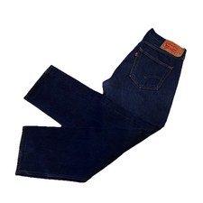 Vintage Levi  s 501 Men  s Straight Denim Pants Jeans Dark Wash Blue Size 32x30
