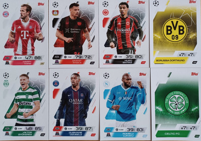 Topps Match Attax 2025/26 - Karten #154 - #315